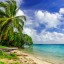 Wo und wann man in Kiribati baden sollte: monatliche Meerestemperatur
