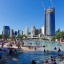 Wann man in Brisbane baden sollte: monatliche Meerestemperatur