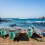 Meerestemperatur im Senegal von Stadt zu Stadt