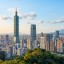Meerestemperatur in Taiwan von Stadt zu Stadt