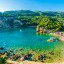 Meerestemperatur auf Korfu von Stadt zu Stadt