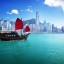 Meerestemperatur in Hongkong von Stadt zu Stadt