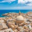 Zeitangaben der Gezeiten in Valletta für die nächsten 14 Tage