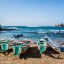 Meerestemperatur im Senegal von Stadt zu Stadt